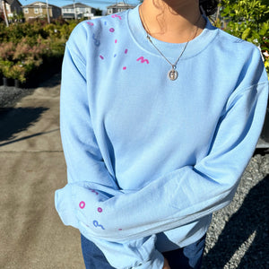Funfetti UV Changing Sweater - M