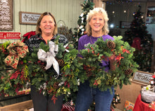 Load image into Gallery viewer, 11/26 Tuesday @ 6:00PM- Wreath Class @ KEHN