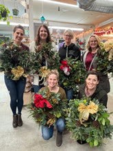 Load image into Gallery viewer, 12/6 Friday @ 6:00PM  - Wreath Class @ CCN