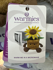 Warmies- Yellow Flower Pot