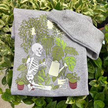 Load image into Gallery viewer, Skeleton Plants Crewneck Sweatshirt - M - Gray