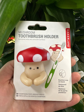 Mushroom Toothbrush Holder