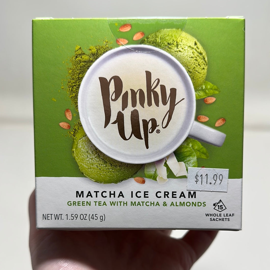 Matcha Ice Cream Pyramid Tea Sachets