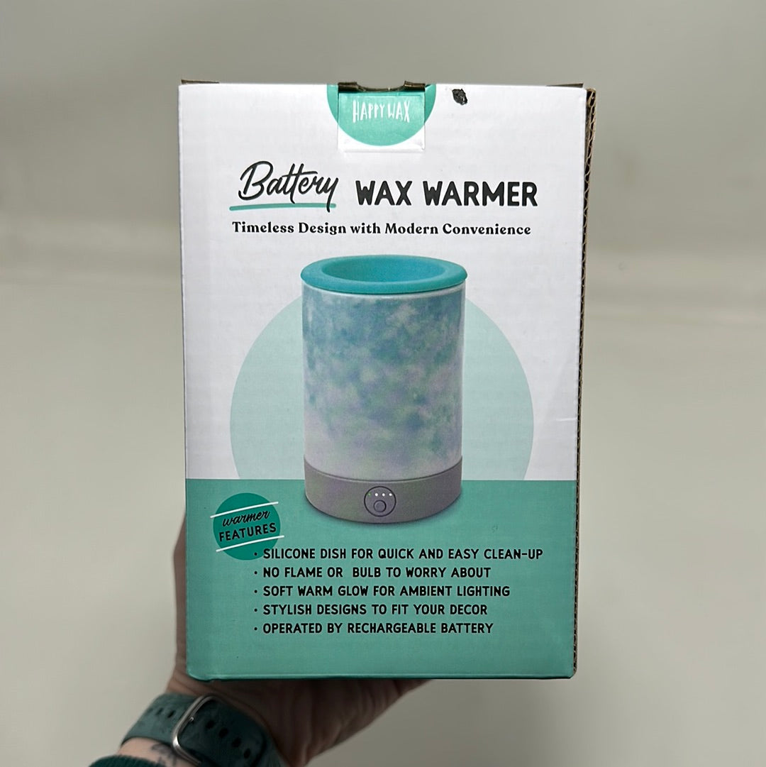 Happy Wax Happy Wax Watercolor Blue Wax Warmer