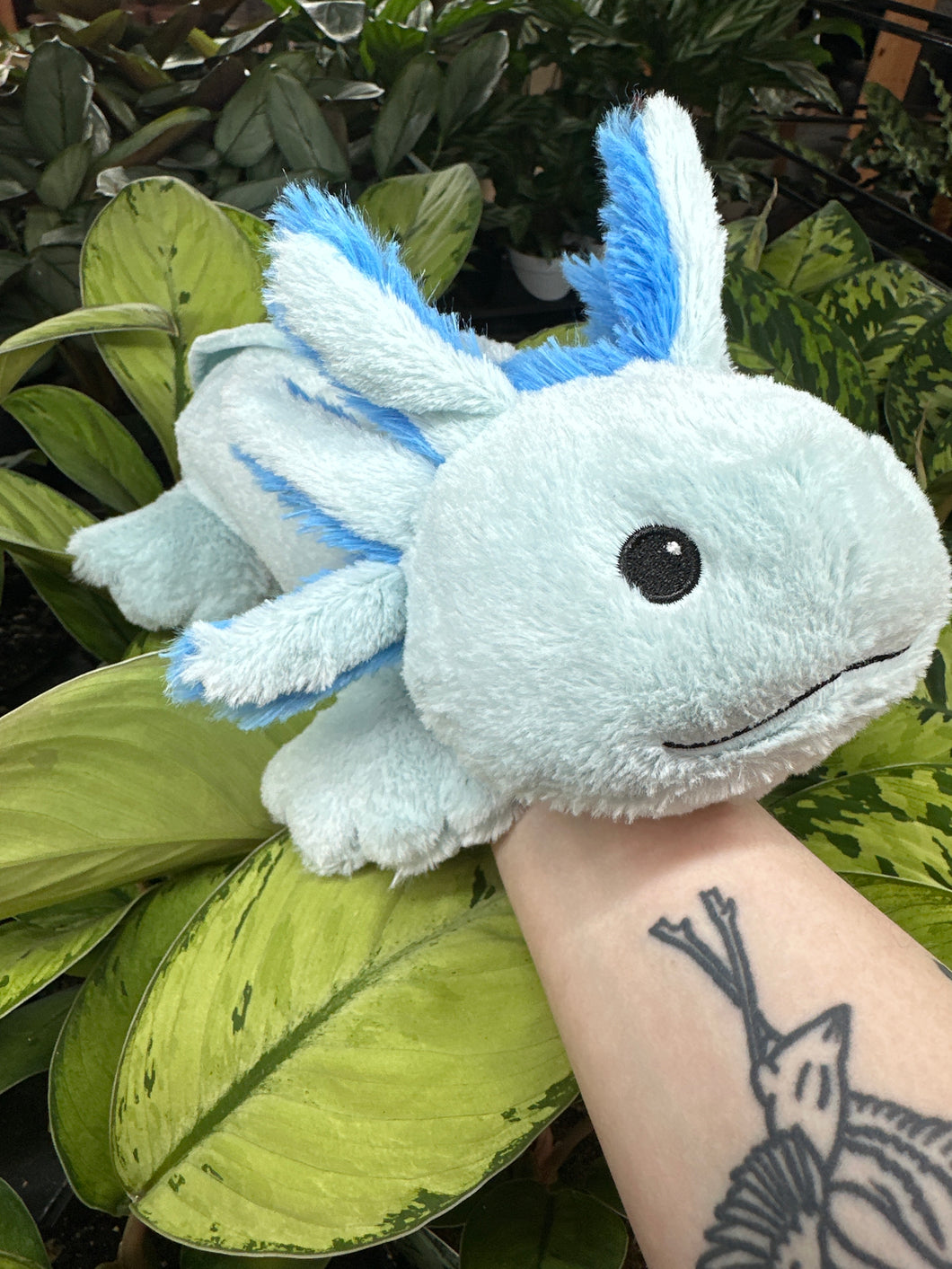 Warmies- Blue Axolotl