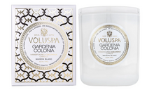 Load image into Gallery viewer, Voluspa Gardenia Colonia Classic Candle 9.5oz  - 1050